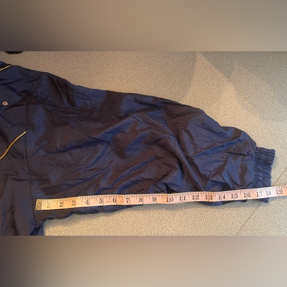 Vintage Summit Place Silver & Gold Stars Blue Jacket Size XL - Picture 12 of 12